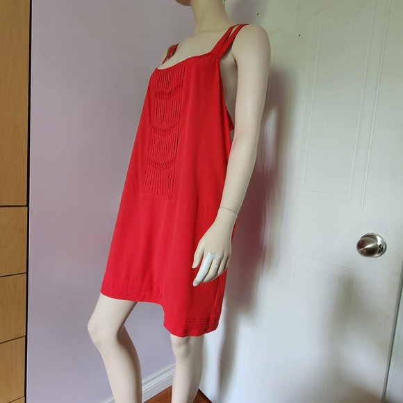 Gorgeous Red Romper Style Dress - Picture 3 of 11